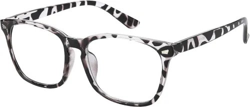 Vista 8 de Onrtry Gafas sin receta para hombres y mujeres, lentes transparentes cuadradas
