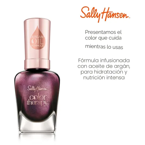 Vista 4 de Esmalte de uñas Sally Hansen Color Therapy Piscina de reflexión 450