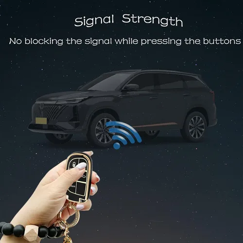 Vista 3 de para llavero de Jeep, funda protectora completa de silicona suave compatible con Grand Cherokee Renegade Chrysler Dodge Charge Durango Challenger