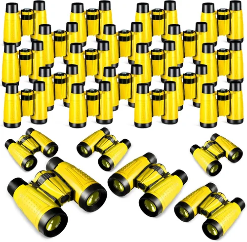Vista 8 de Libima 24 prismáticos compactos educativos a granel con telescopio de cuerda para el cuello para aprender observación de aves, camping, senderismo