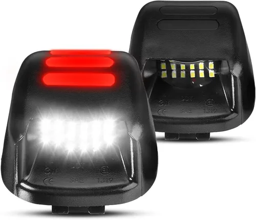 Vista 16 de LESAUCE Kit de luces LED para matrícula para Dodge Ram 1500 Pickup 1994-2001, Dodge Ram 2500/3500 1994-2002 Pickup - LED blanco de 6000 K, carcasa