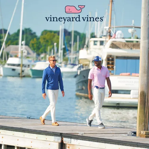 Vista 6 de vineyard vines Camiseta de manga corta Whale Harbor para hombre