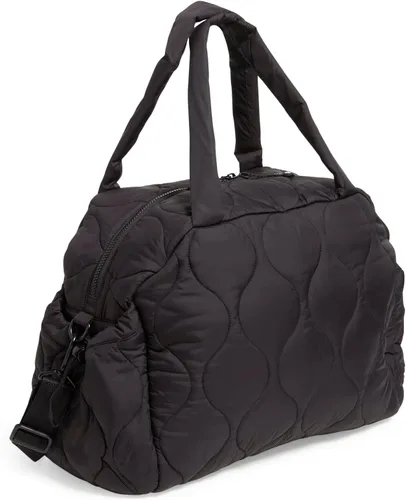 Vista 2 de Vera Bradley Bolsa de viaje de peso pluma para mujer, Negro