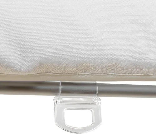 Vista 9 de TWOPAGES Liz - Persianas romanas sin taladro, sin cordón, con textura de lino para ventanas, persianas romanas personalizadas que oscurecen