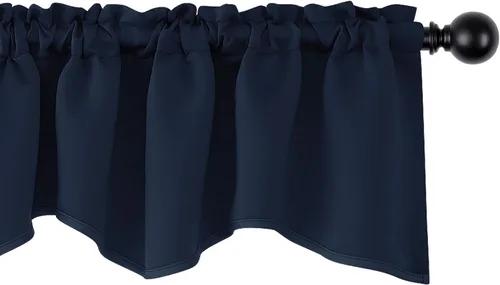 Vista 42 de Deconovo Cortinas opacas, aislamiento térmico, dobladillo para barra, reducción de ruido, certificado Oeko-TEX, cortinas de oscurecimiento