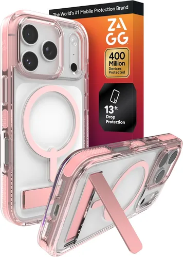 Vista 65 de ZAGG Gear4 Santa Cruz Snap Case para Apple iPhone 14, protección contra caídas D30 de hasta 13 pies (4 m), compatible con carga inalámbrica, parte