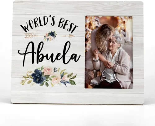 Vista 10 de FONDCANYON Justo cuando las abuelas piensan que su trabajo está hecho, alguien las llama abuelas geniales Marco de foto para anuncio de embarazo