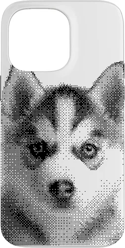 Vista 21 de Cute Siberian Husky for Dog Mom and Paw Parents Case for iPhone 16