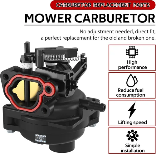 Vista 4 de 1PZ Repuesto de carburador B56-YM5 799584 para 594058 594057 592361 594529 TB110 TB200 P702 09P702 103M02 550EX 625EX 675EX 722 5EXI LCC Cortacésped