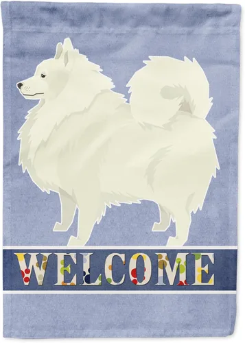 Vista 59 de Caroline's Treasures CK3704GF Bandera de jardín de bienvenida de Akita Shepherd Black and Tan - Bandera decorativa para patio exterior, patio