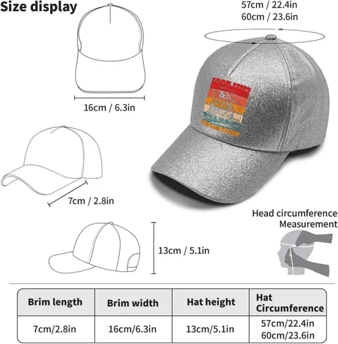 Vista 4 de devor Hats Take Him to The Train Station Dad Hats for Women Graphic Denim Dad Hat Adjustable