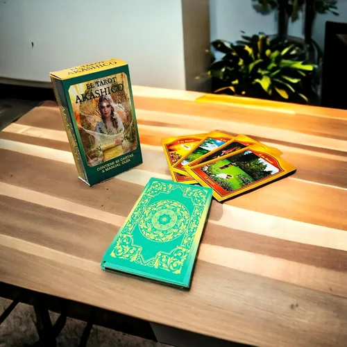 Vista 3 de El Tarot Akashico en español, Cartas Baraja del Tarot, Tarot Akáshico en español