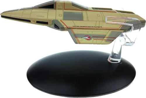 Vista 3 de STAR TREK Starfleet Academy - Modelo de artesanía de entrenamiento de vuelo con revista #97 de Eaglemoss