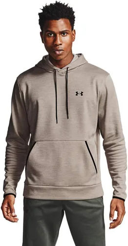 Vista 19 de Under Armour Sudadera de vellón con capucha, para hombre, jaspeada