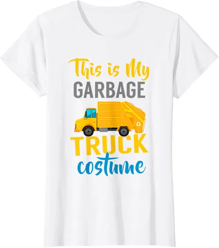 Vista 20 de Pijamas de camión de basura para niños Pjs niños ropa de dormir camisa