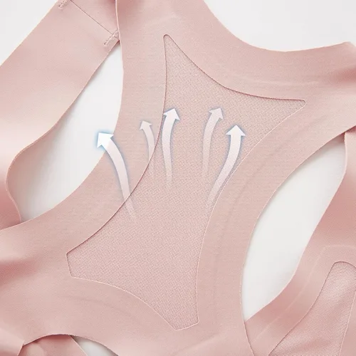 Vista 7 de Baetty Brasier deportivo para mujer de alto impacto, brasier deportivo de espalda cruzada para mujer, cobertura completa, brasier deportivo