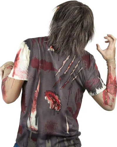 Vista 2 de Zagone - Máscara deliciosa, monstruo vampiro zombi con dientes afilados