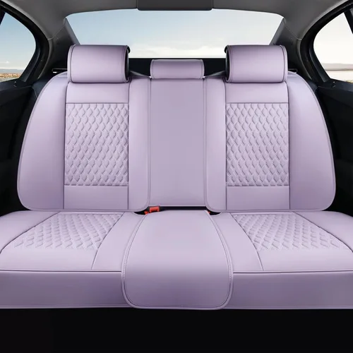 Vista 71 de Coverado Fundas de asiento delantero, fundas de asiento delantero de automóvil, fundas de asiento de piel de napa para automóviles, fundas