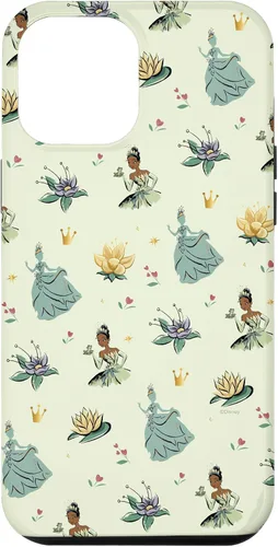 Vista 25 de iPhone 16 Disney Princess Tiana La Princesa y la Rana Print Case