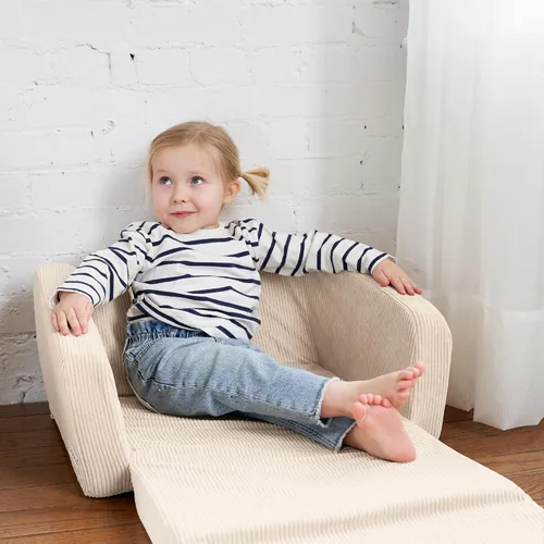 Vista 2 de ZICOTO Silla y Sofá Resistente para Niños Pequeños – El Sofá Perfecto para Niñas y Niños – Sillas de Sofá Plegables Ideales para Dar a Tus Hijos un