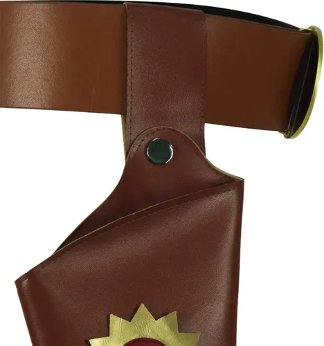 Vista 7 de Woody Cowboy Belt Sheriff Halloween Cosplay accesorio para disfraz