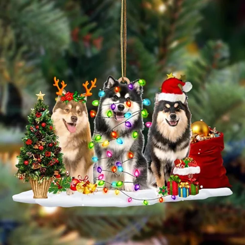 Vista 68 de Nazenti Adorno de Navidad personalizado con amigos Affenpinscher – Adorno de perro personalizado para amantes de las mascotas, acrílico plano