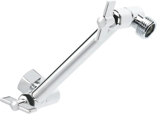 Vista 9 de NearMoon Brazo de ducha ajustable con conexión universal, brazo de extensión, ángulo de ajuste para mejorar la experiencia de ducha, fácil