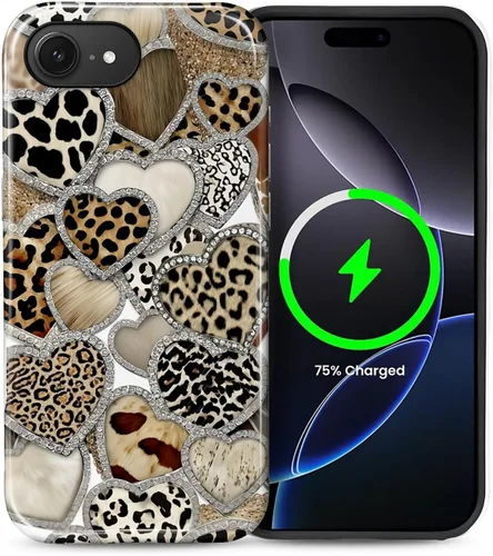 Vista 59 de Funda Compatible con iPhone 13/14 [Compatible con MagSafe] Protección de Doble Capa de Cáscara Dura Híbrida, Funda Magnética Protectora a Prueba