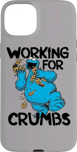 Vista 9 de iPhone 12/12 Pro Sesame Street Cookie Monster Trabajo para migas caso