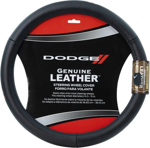 Vista 4 de Plasticolor 006790R01 Dodge/ Funda de volante de cuero genuino