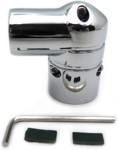 Vista 5 de HONGK- Compatible con H-D Dyna Super Glide EFI FXDI DRAG SPECIALTIES CROMO LÍNEA DE COMBUSTIBLE CUBIERTA DE MONTAJE [B01C0SS9RU]