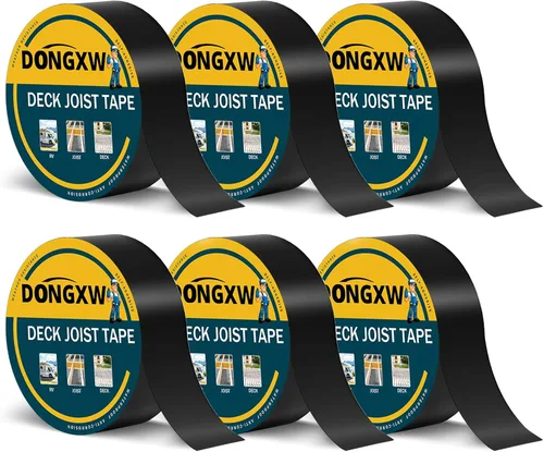 Vista 19 de Dongxw Cinta de Vigueta para Terraza 2''×50', Cintas Impermeables de Butilo para Vigas de Terraza, Cinta de Sellado Resistente a la Intemperie