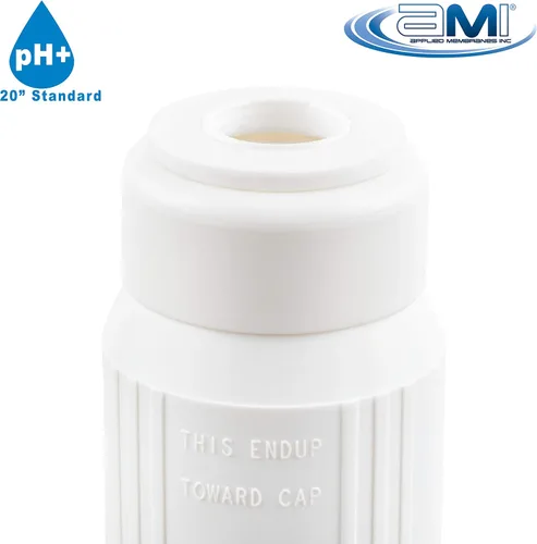 Vista 4 de APPLIED MEMBRANES INC Cartucho de filtro de agua de neutralización de pH Filtro de calcita para aumentar la alcalinidad del agua de pH bajo