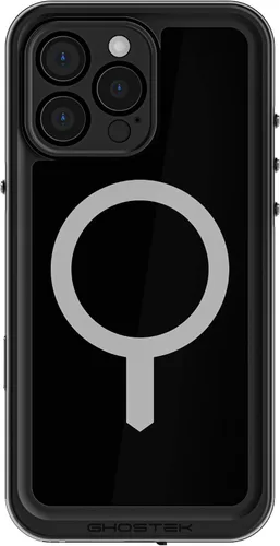 Vista 22 de Ghostek NAUTICAL funda delgada para iPhone 14 Plus a prueba de golpes impermeable con protector de pantalla y imán MagSafe con carga inalámbrica