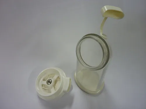 Vista 4 de 1 X Nuevo molinillo de sésamo de plástico Asvell fabricado en Japón, blanco