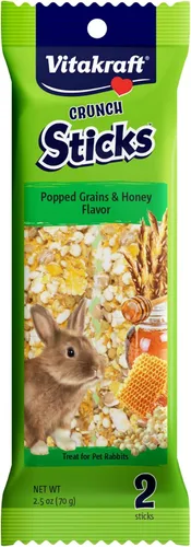 Vista 13 de Vitakraft Palitos de Golosinas para Conejos - Albaricoque y Cereza - 3.5 Oz