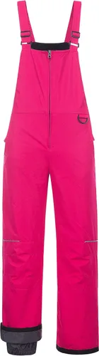 Vista 12 de CREATMO US Baberos de Nieve para Niñas Pantalones de Esquí para Niños Impermeables con Aislamiento Petos de Invierno Negro