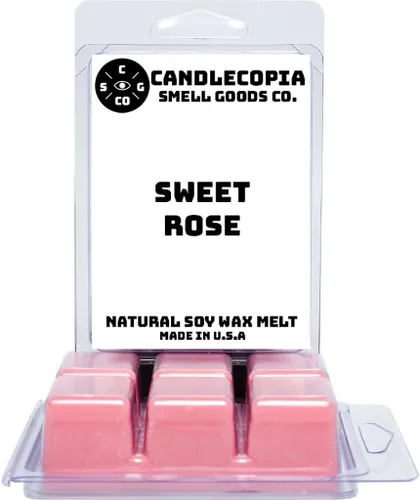 Vista 5 de Apple Maple Bourbon - Cera vegana vertida a mano fuertemente perfumada, 12 cubos de cera perfumada, 6.4 onzas en 2 paquetes de 6