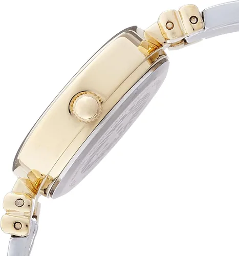 Vista 3 de Anne Klein Reloj de pulsera de dos tonos AK1171MPTT para mujer, Rosado, Movimiento de cuarzo