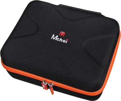 Vista 5 de Estuche rígido adecuado para compresor de aire de inflador de neumáticos TEROMAS, bomba de aire portátil de CC/CA para neumáticos de automóvil, solo