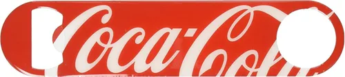 Vista 6 de Tablecraft Coca-Cola Vintage Logo "Beach" Abrebotellas Plano, Rojo