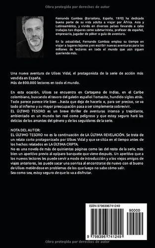 Vista 2 de EL ÚLTIMO TESORO Una aventura inédita de Ulises Vidal (Las aventuras de Ulises Vidal) (Spanish Edition)