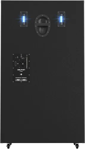 Vista 7 de Máquina de karaoke Dolphin KaraokeBox 4120: Karaoke gigante cuádruple de 12" – Pantalla táctil de 18.5" para letras, WiFi, altavoces Bluetooth, 2