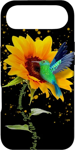 Vista 27 de Just a Girl who Love Hummingbirds Sunflower Bird Cute Flower Case for iPhone 17