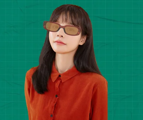 Vista 2 de Paquete de 14 lentes de sol cuadrados pequeños para mujer, tonos retro UV400 Moda a granel boda fiesta favores playa diario