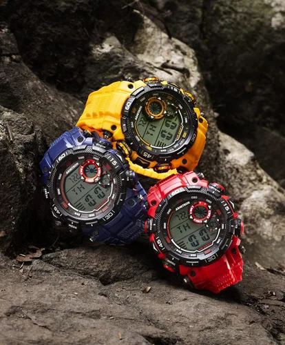 Vista 3 de Armitron Sport 408397YLW - Reloj con cronógrafo digital para hombre