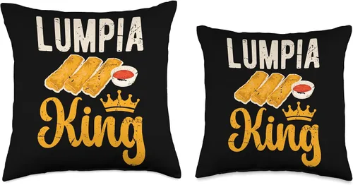 Vista 3 de Lumpia King Lumpia Maker Lumpia Lover - Almohada filipina Lumpia