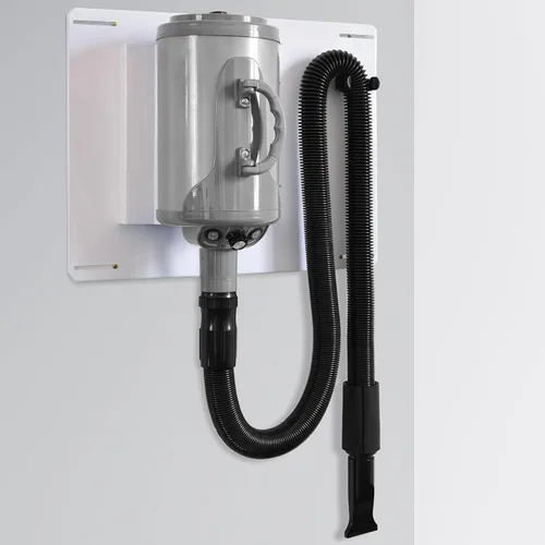 Vista 3 de SHELANDY Soporte de pared para secadora de mascotas con soporte de manguera Percha de hierro y soporte compatibles con pared seca