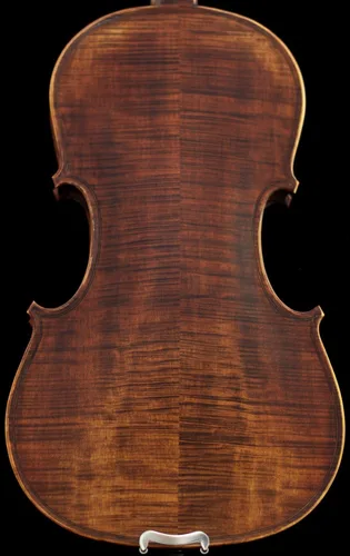 Vista 2 de Sky Mastero Sound 1/2 Tamaño Profesional Hecho a Mano Satén Acústico Violín Estilo Antiguo