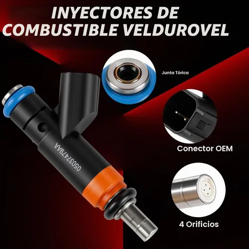 Vista 3 de 8 inyectores de combustible de repuesto para Ram 1500 5.7L 2009-2017 Ram 2500 para: Dodge Charger 5.7L Durango Challenger 2010-2016 2018 para Grand